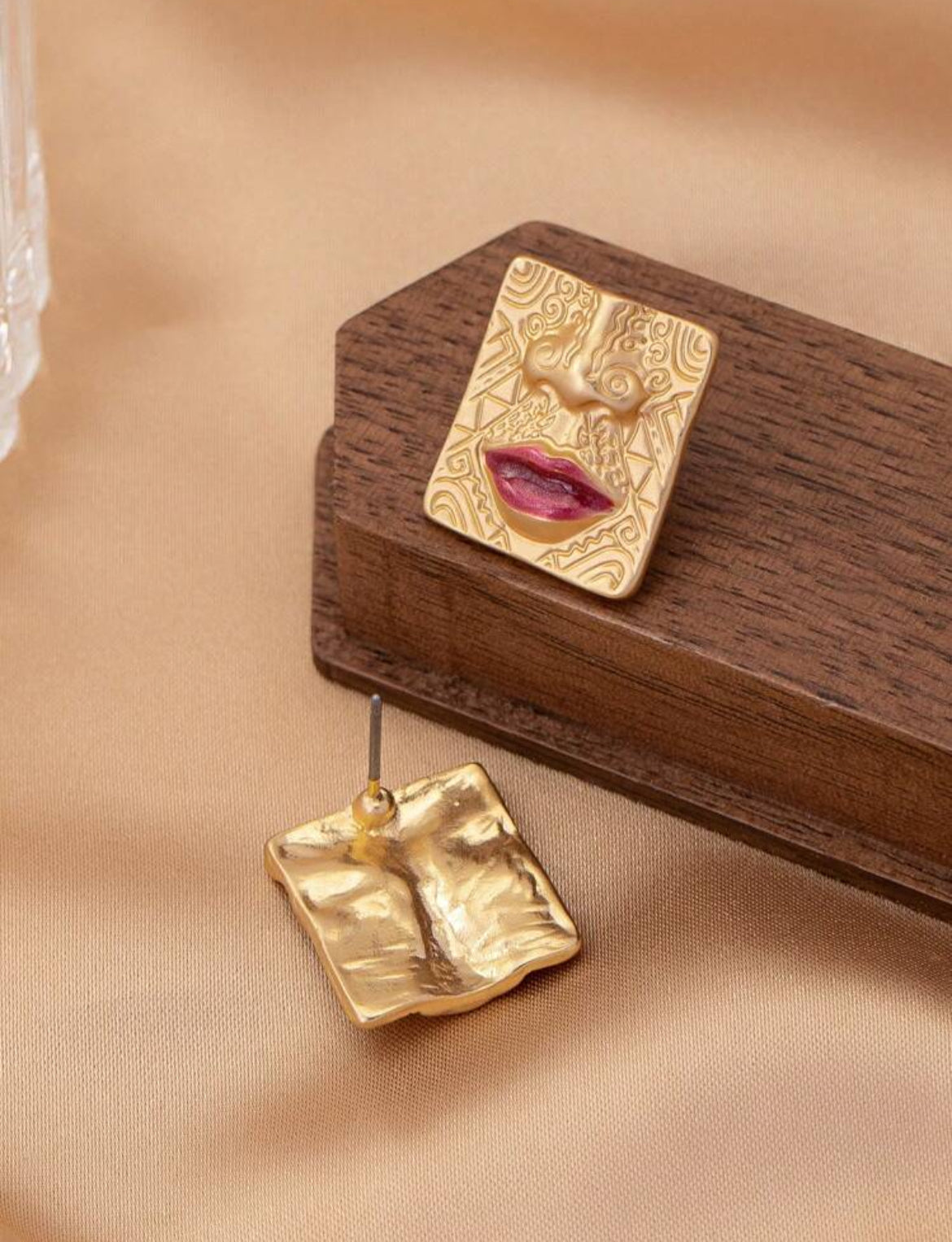 Abstract Head-Shaped Earrings/Women's Earrings/Jewelry