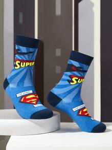 SUPERMAN Men Crew Socks