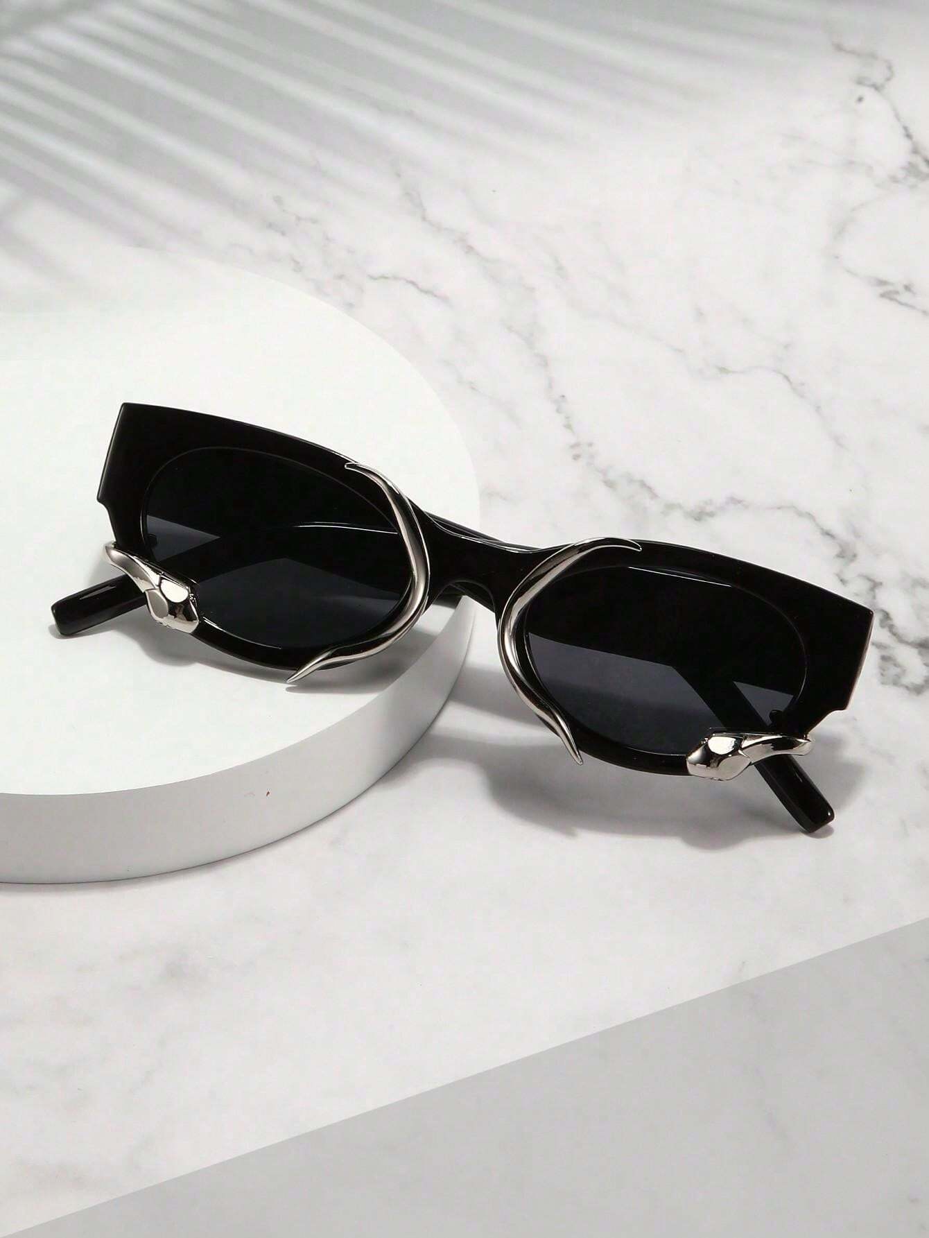 Glazzy Retro Square Snake Frame Fashion eyewear