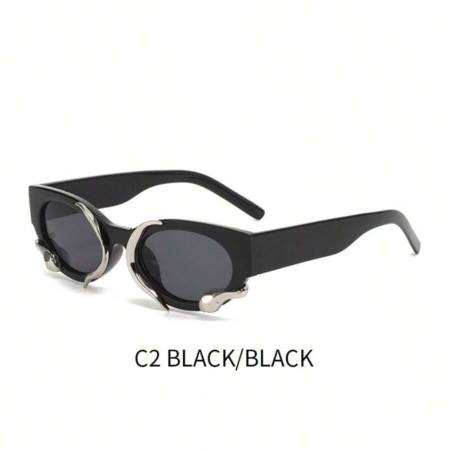 Glazzy Retro Square Snake Frame Fashion eyewear