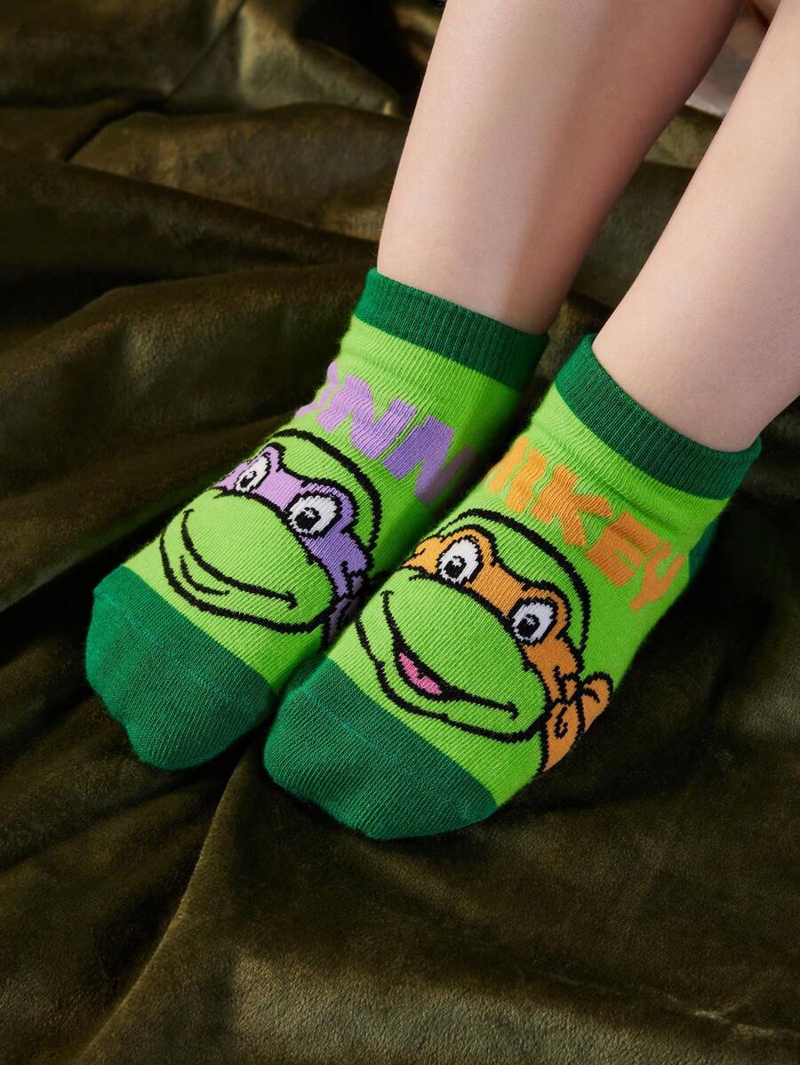 TMNT Kids Socks 2pair set. Best for Gift