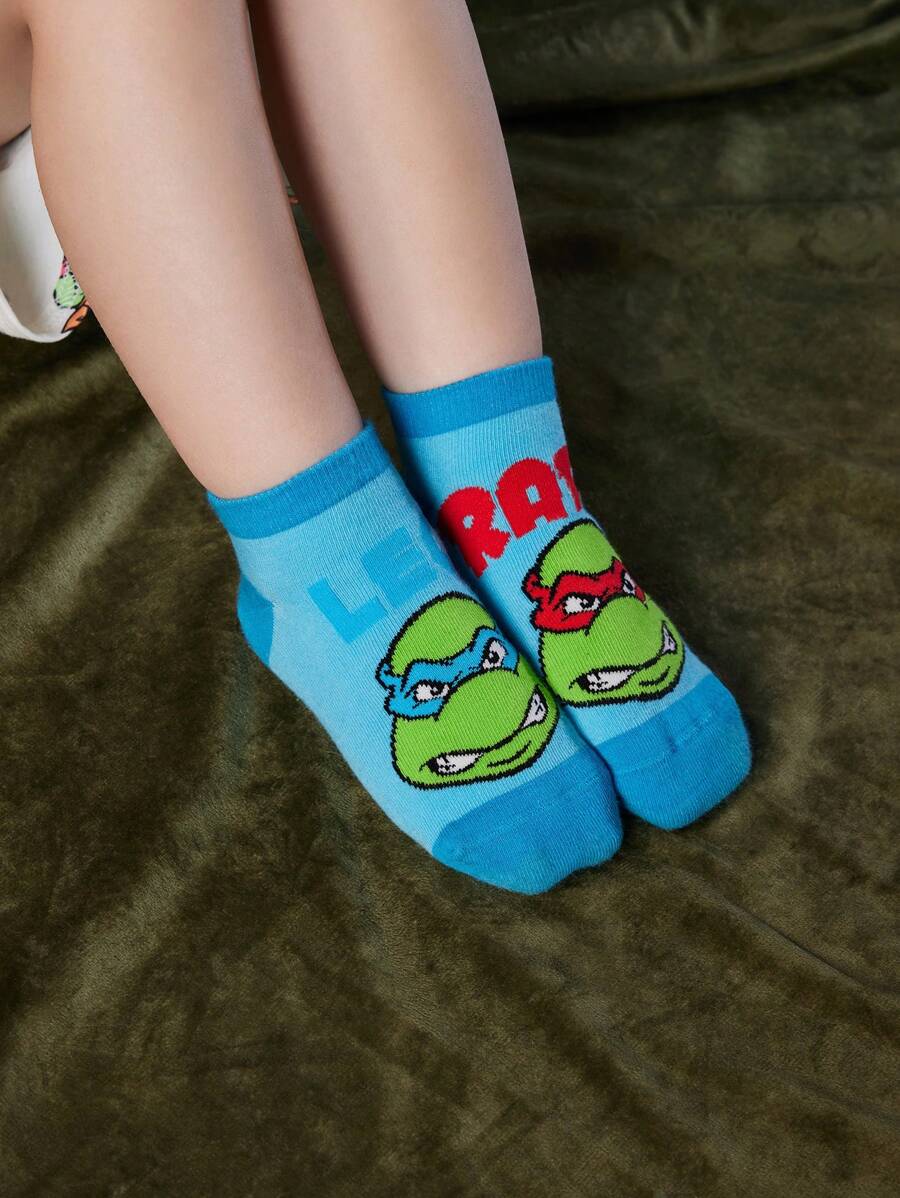 TMNT Kids Socks 2pair set. Best for Gift
