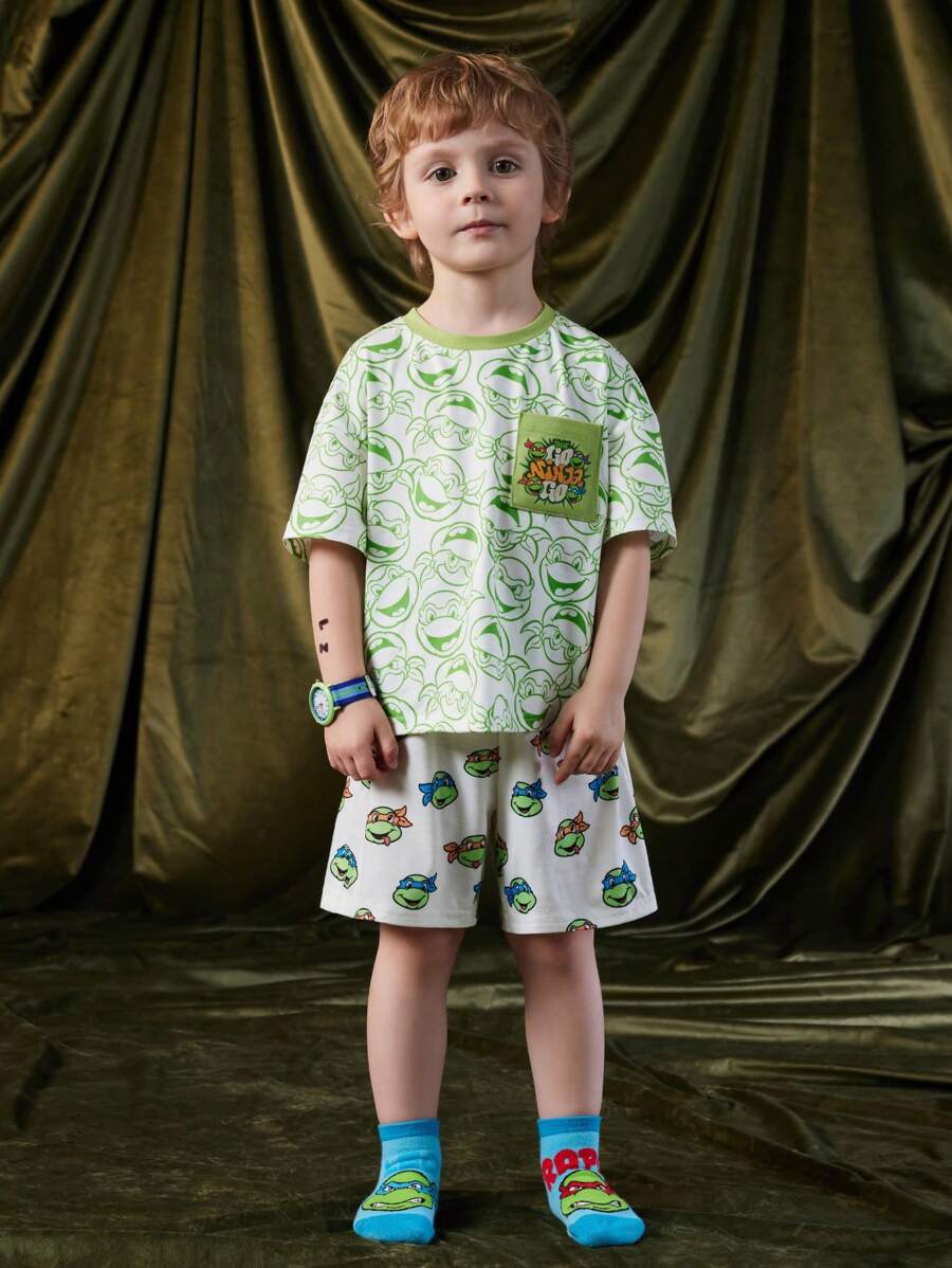 TMNT Kids Socks 2pair set. Best for Gift