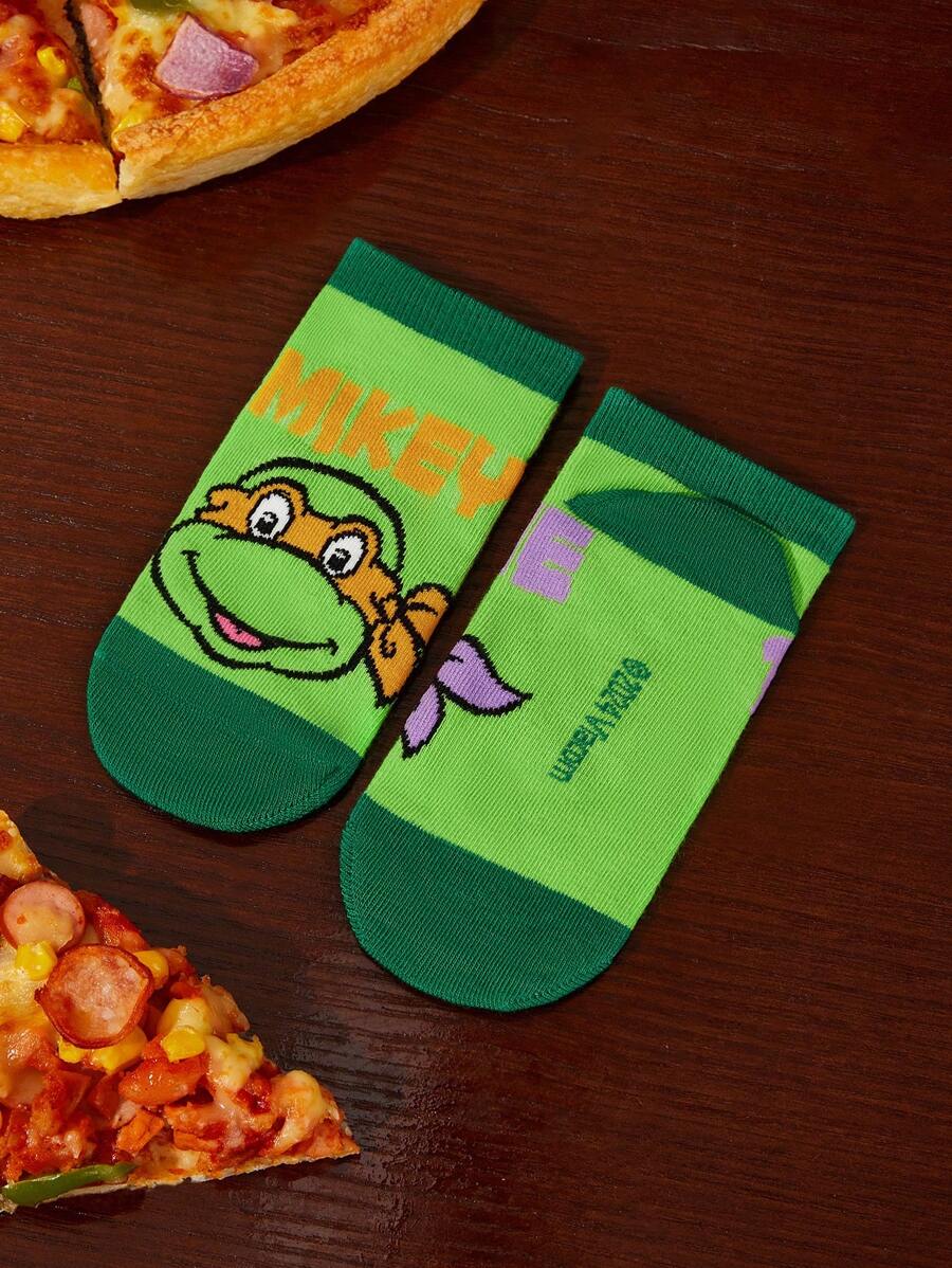 TMNT Kids Socks 2pair set. Best for Gift