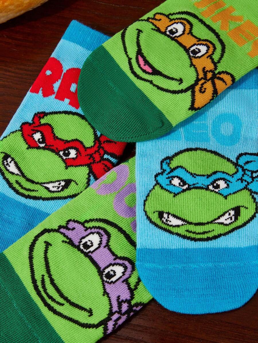 TMNT Kids Socks 2pair set. Best for Gift