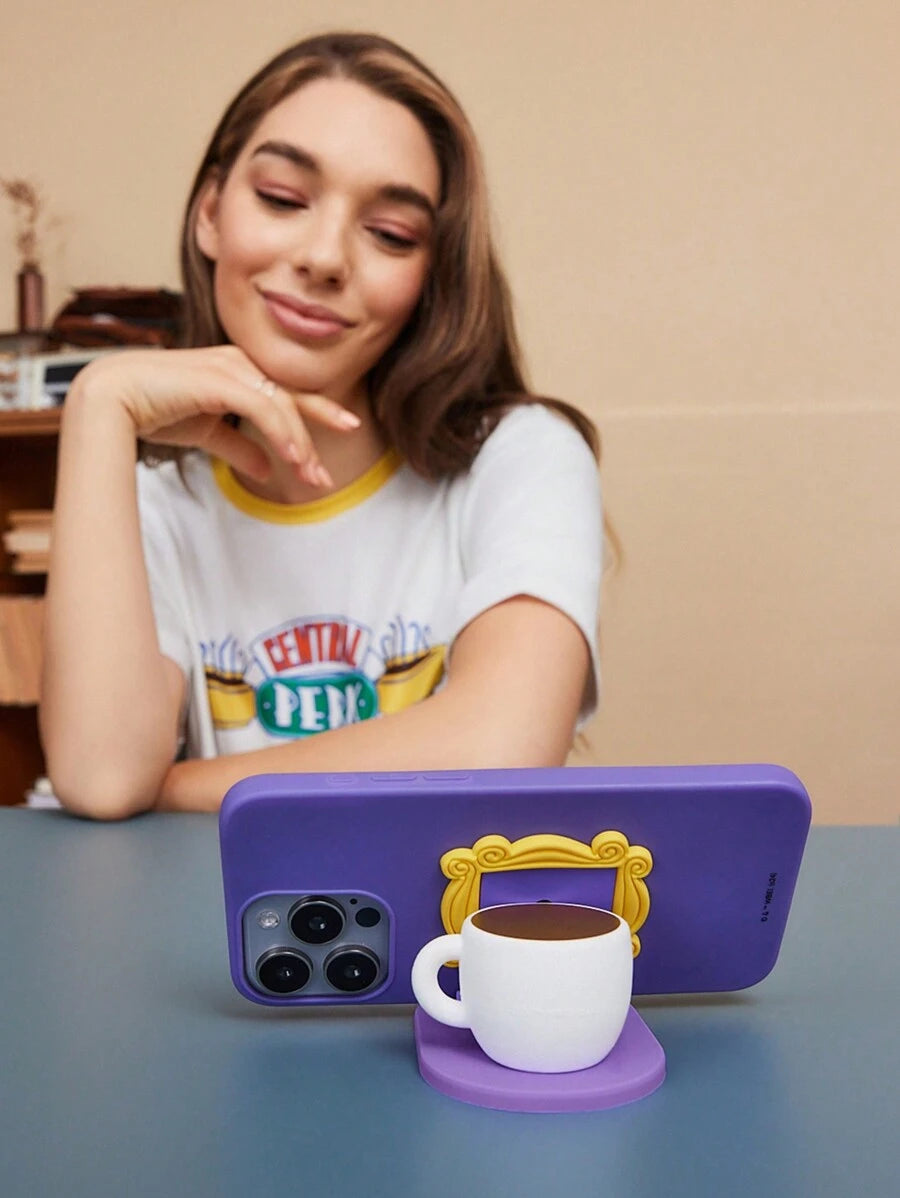 FRIENDS Central Perk Coffee Cup 3D Shape Mobile Phone Stand,Phone Holder, Gifts