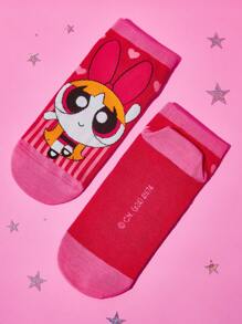 THE POWERPUFF GIRLS Women's Ankle Socks