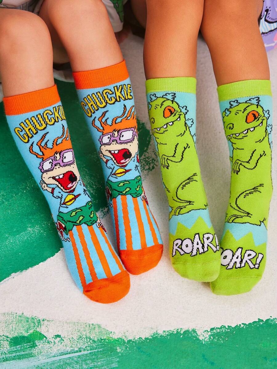 Nick 90 Kids 2 pair Socks Collection. Best for Gift