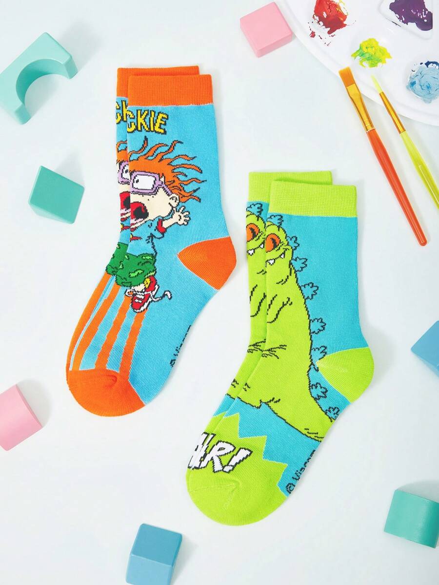 Nick 90 Kids 2 pair Socks Collection. Best for Gift