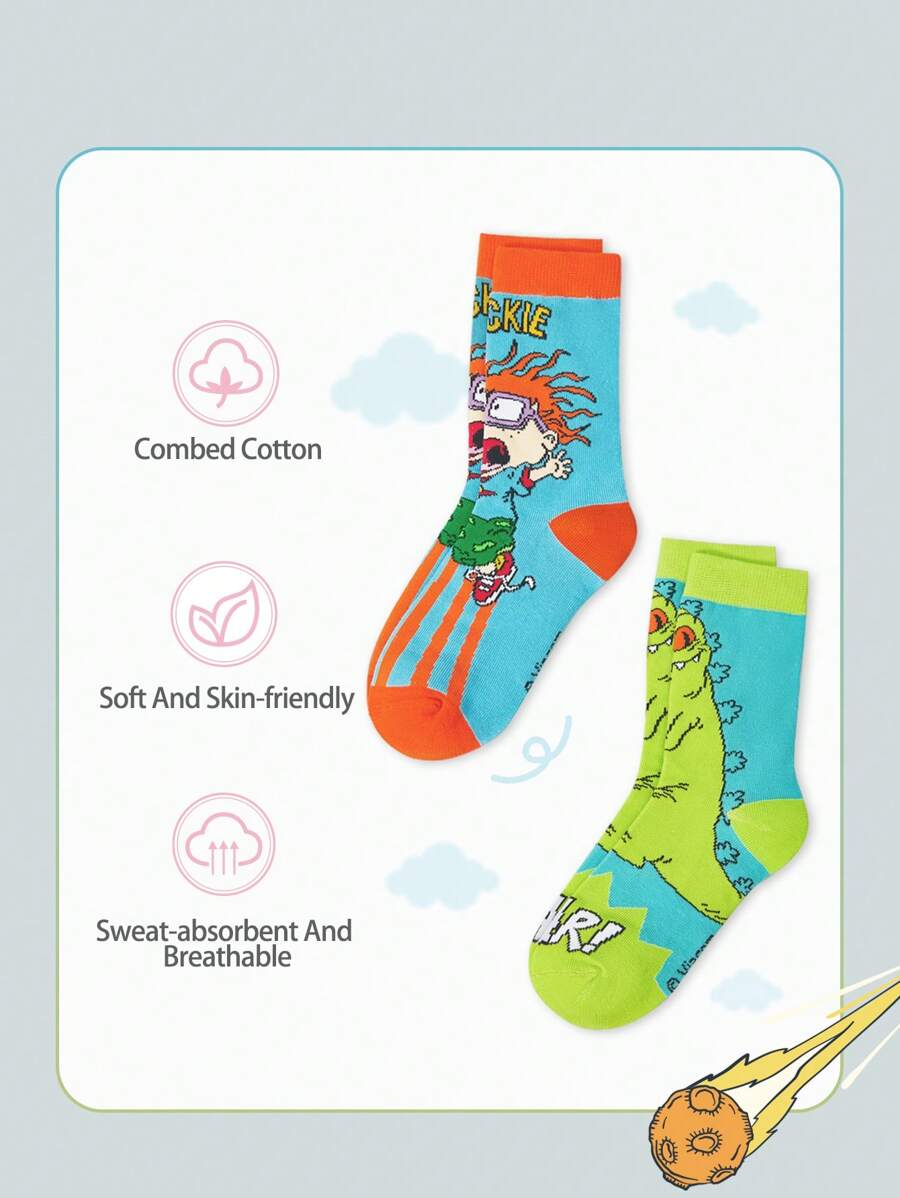Nick 90 Kids 2 pair Socks Collection. Best for Gift