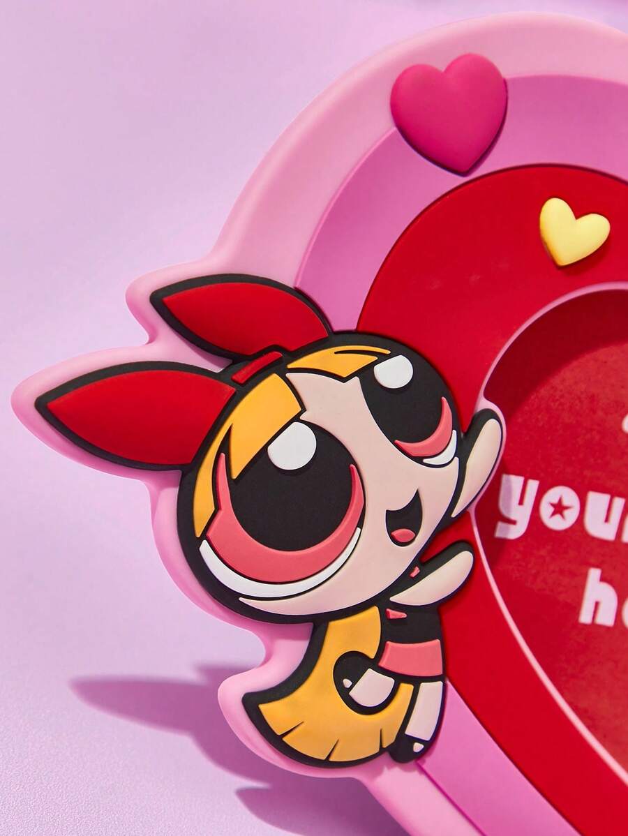 THE POWERPUFF GIRLS 1pc Double-Sided Photo Frame & Fridge Magnet for gift