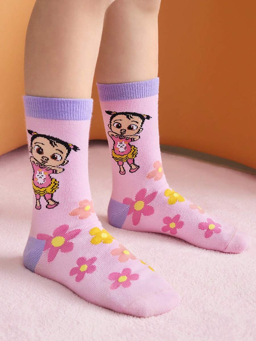 Coco Melon Kids Large Socks 2 pair set . Best for Gift