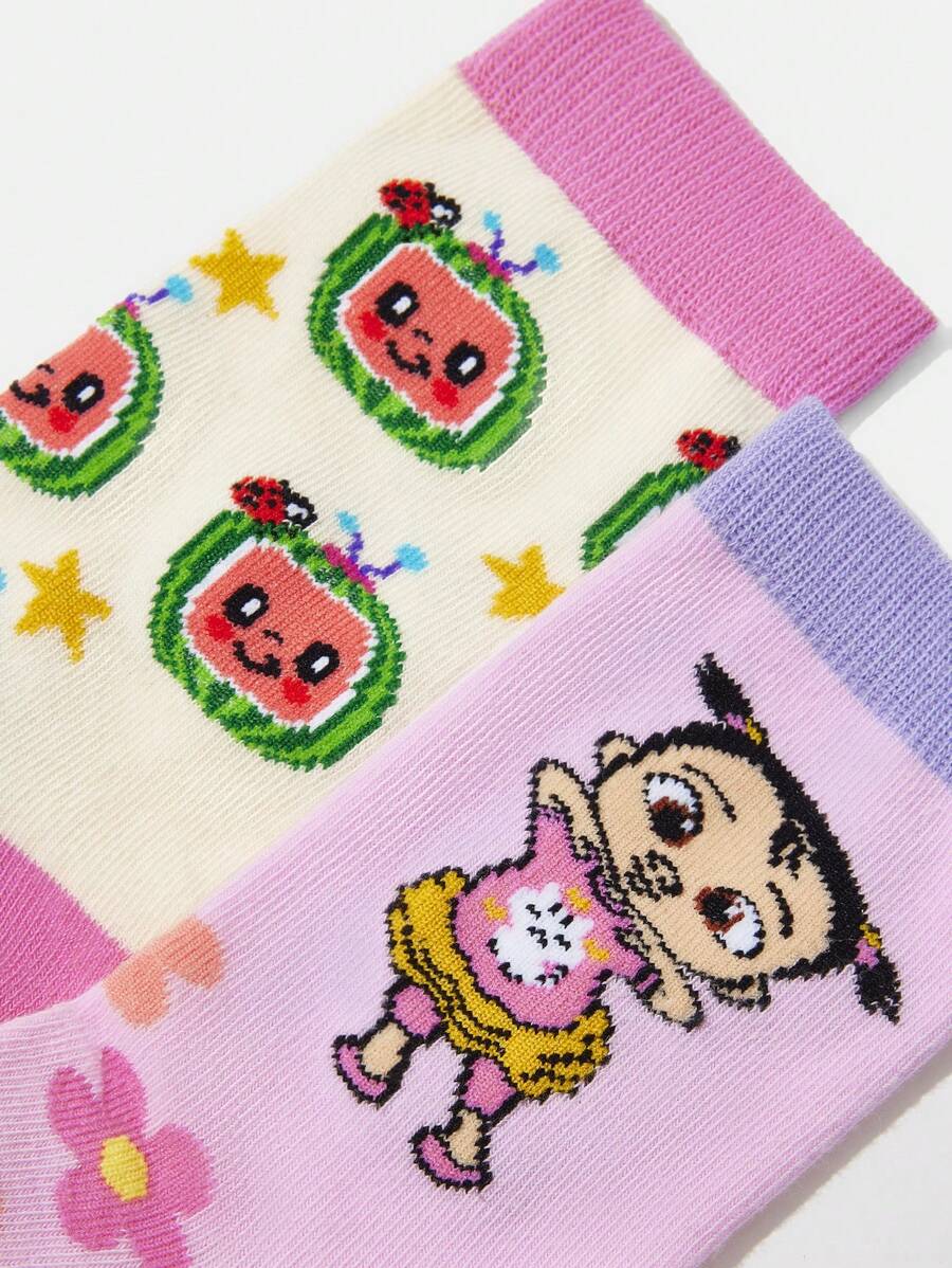 Coco Melon Kids Large Socks 2 pair set . Best for Gift