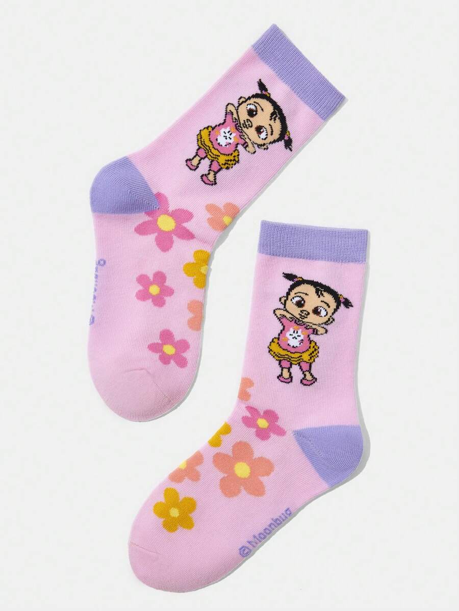 Coco Melon Kids Large Socks 2 pair set . Best for Gift