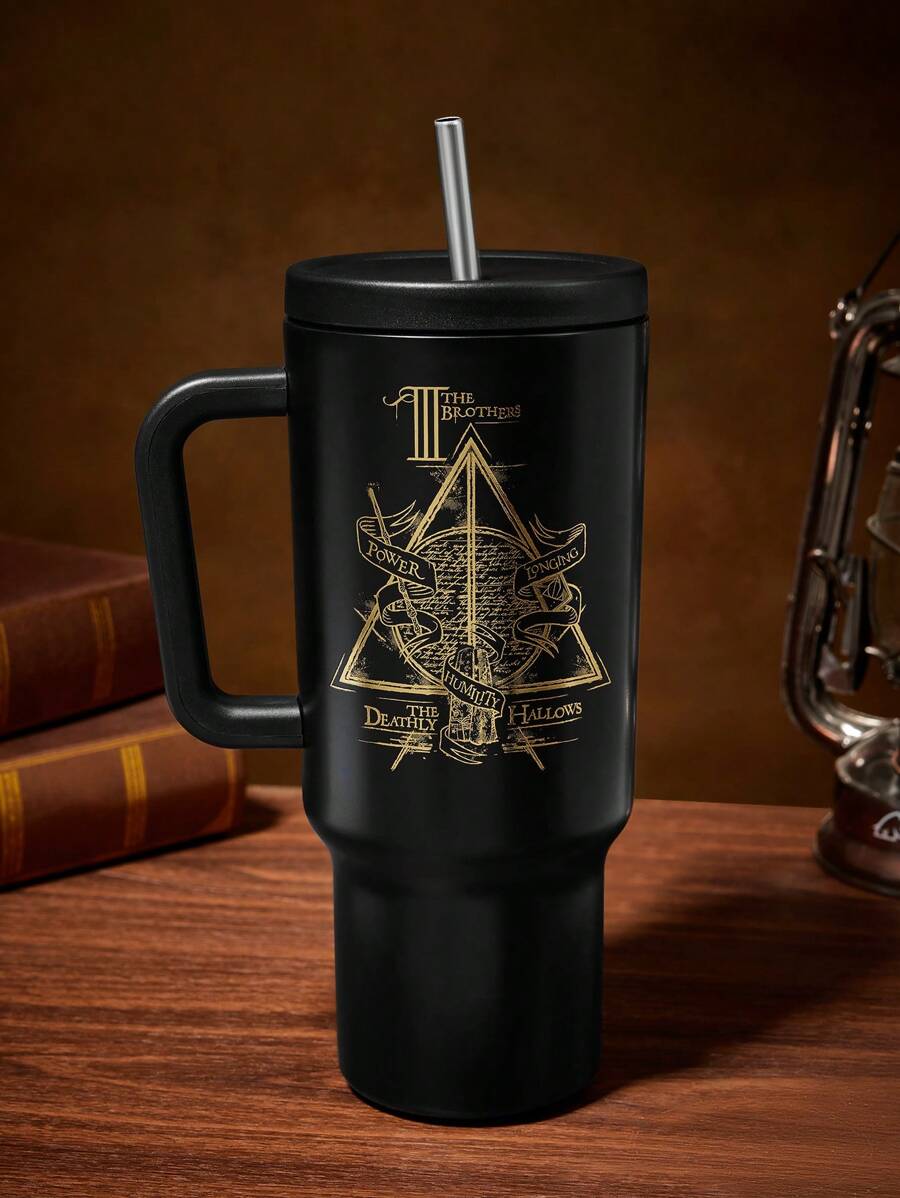 HARRY POTTER Vacuum Insulated Water Bottle With Handle. Gift/Regular use