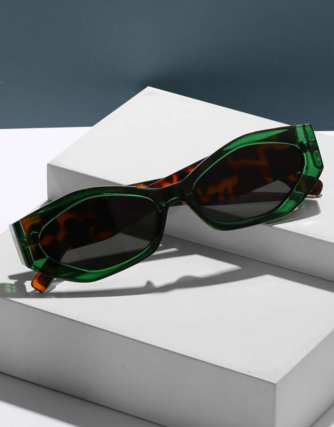 Plastic Geometric Cat-Eye Bohemian Style Women Sunglasses