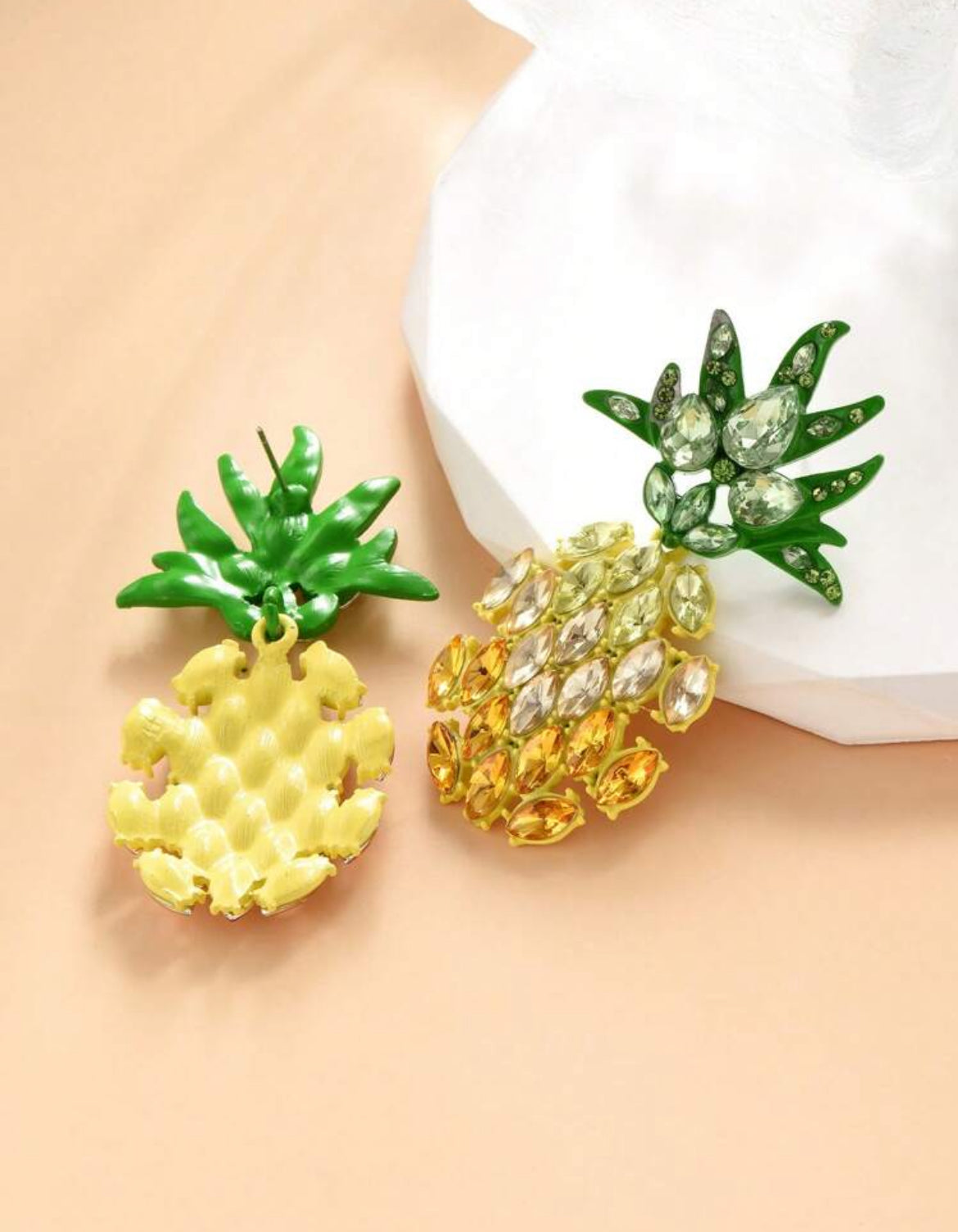 Big Pineapple Stud Earrings