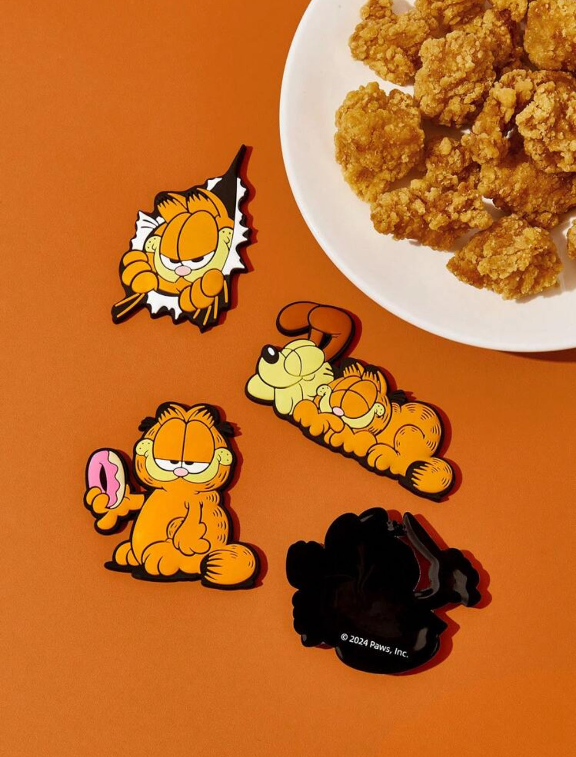 GARFIELD Cartoon Pattern Refrigerator Magnets Set, Gift