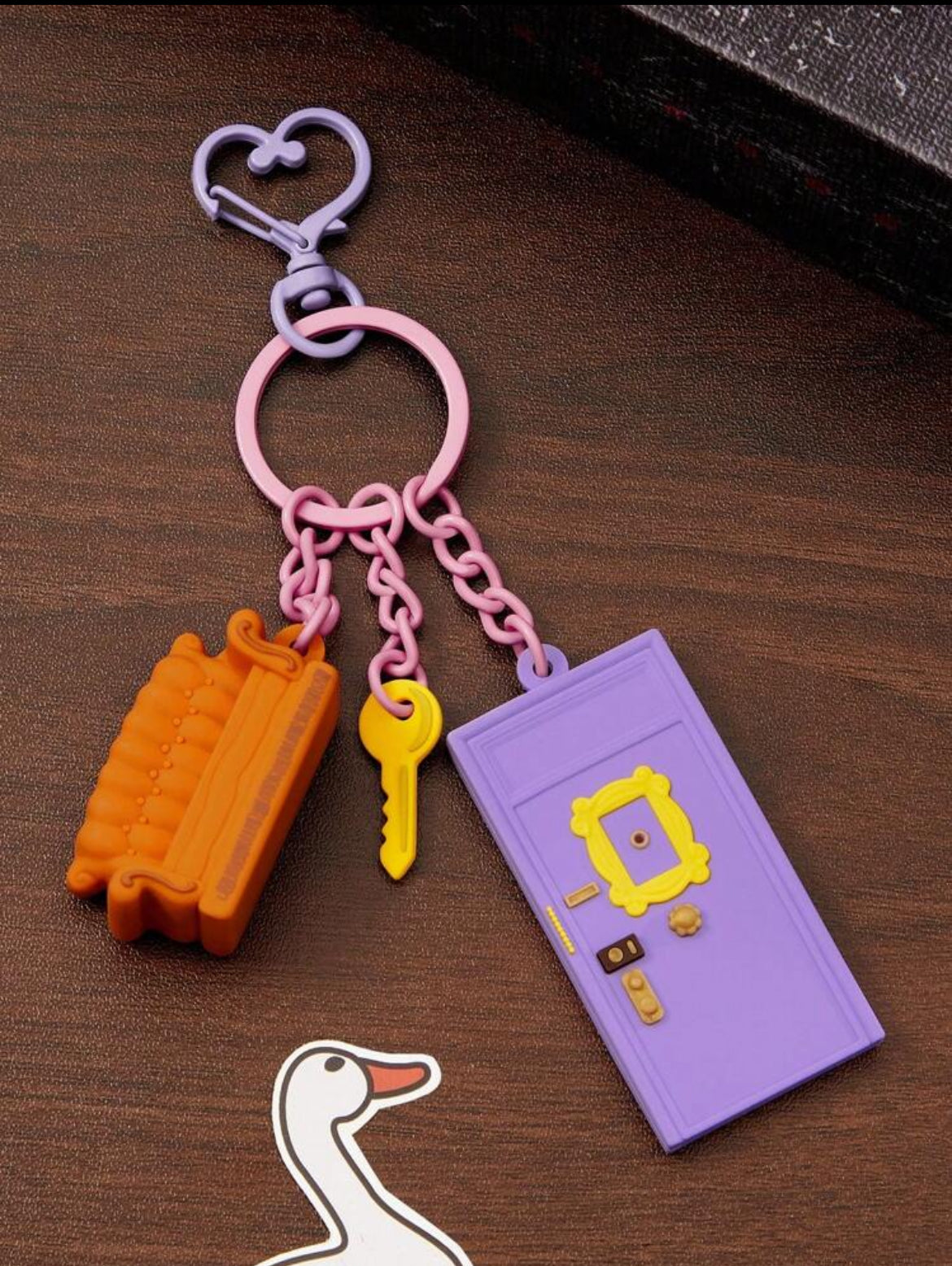 FRIENDS Classic Element Keychain, Bag Hanger, Decoration, Gift