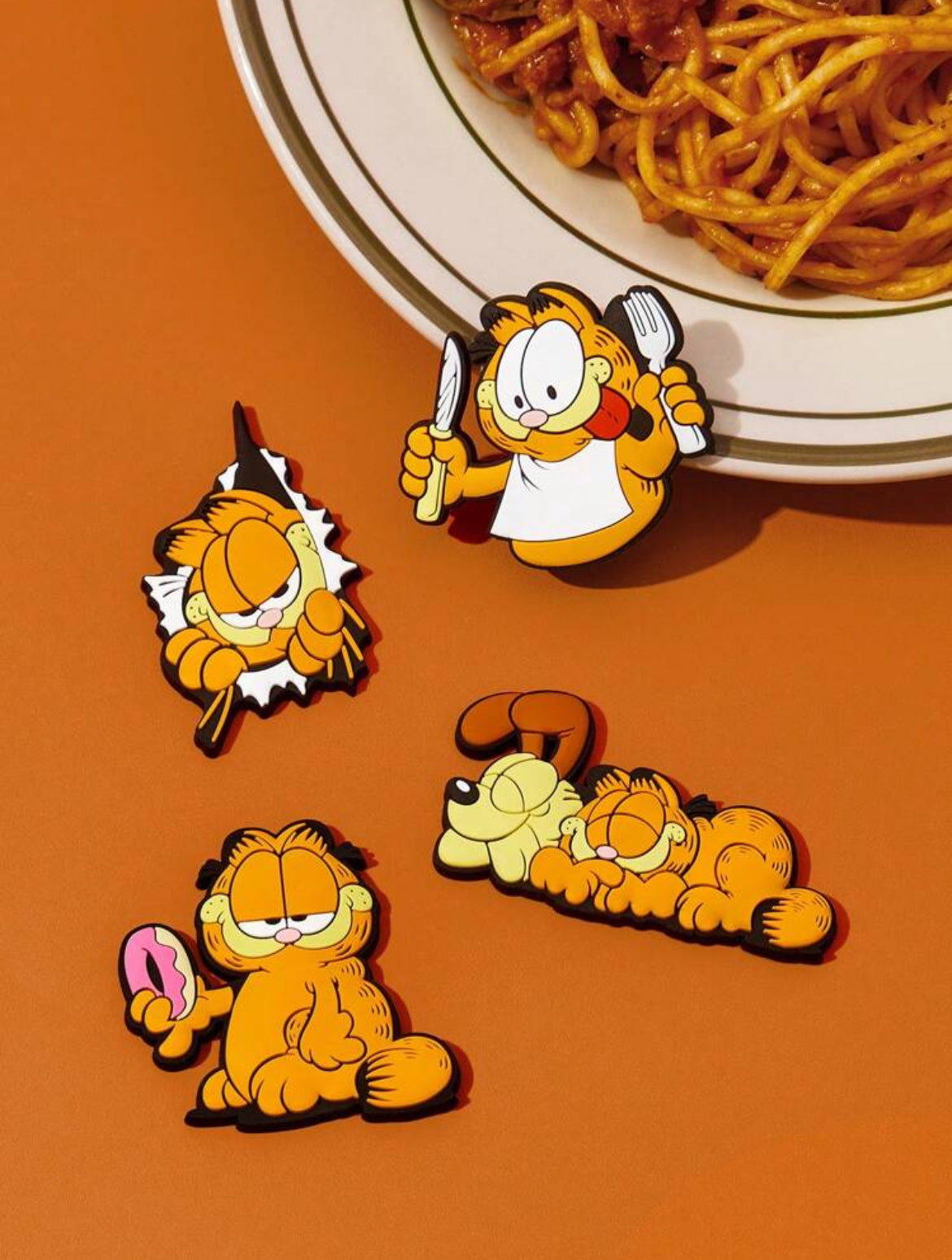 GARFIELD Cartoon Pattern Refrigerator Magnets Set, Gift