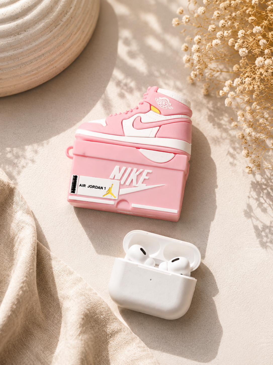 Pink Sneaker AirPods cover.gift