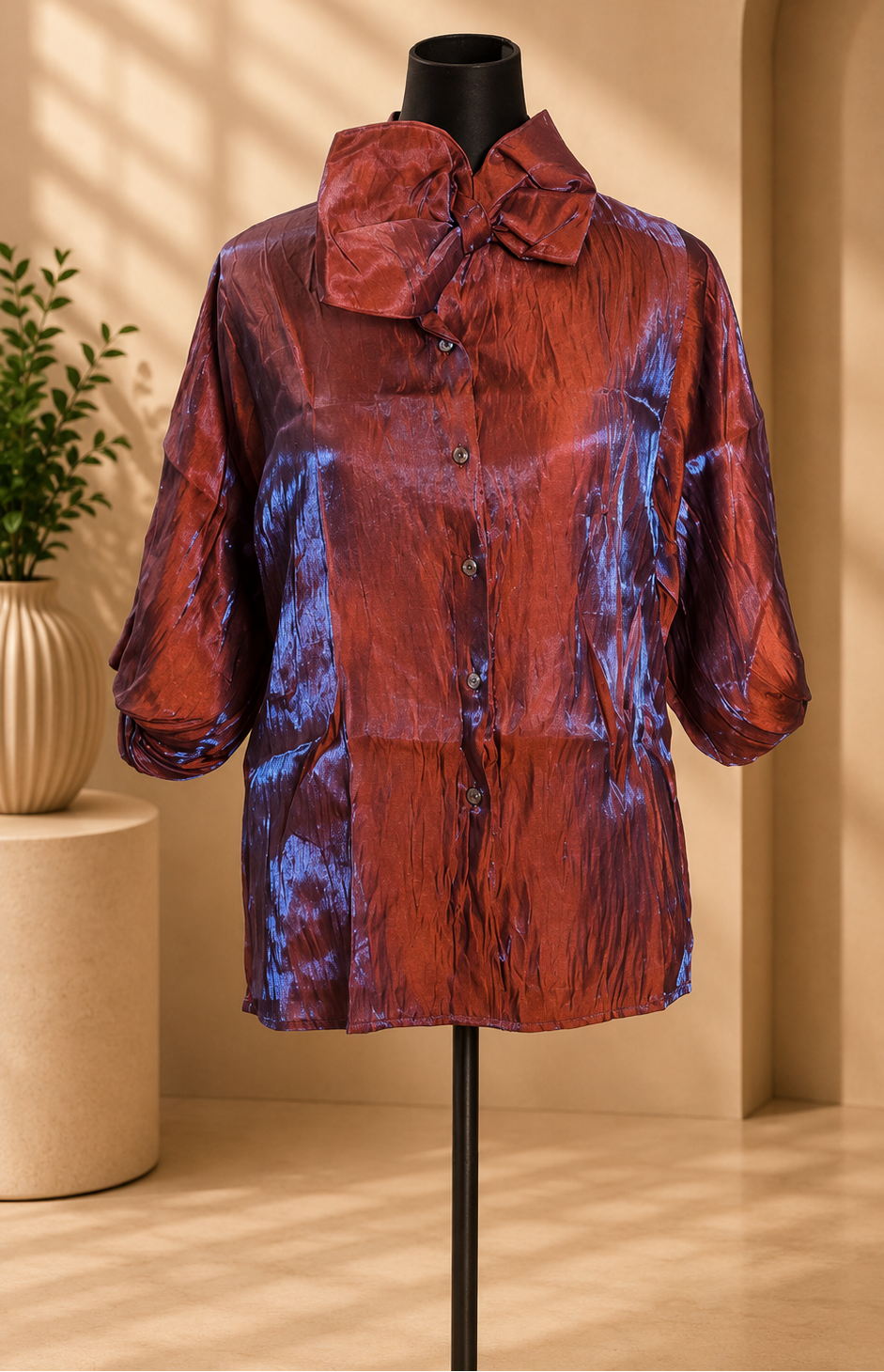 Copper Bow Shirt.Size XL