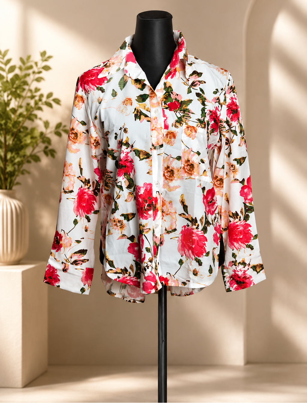 Bloom Garden Shirt. Size L