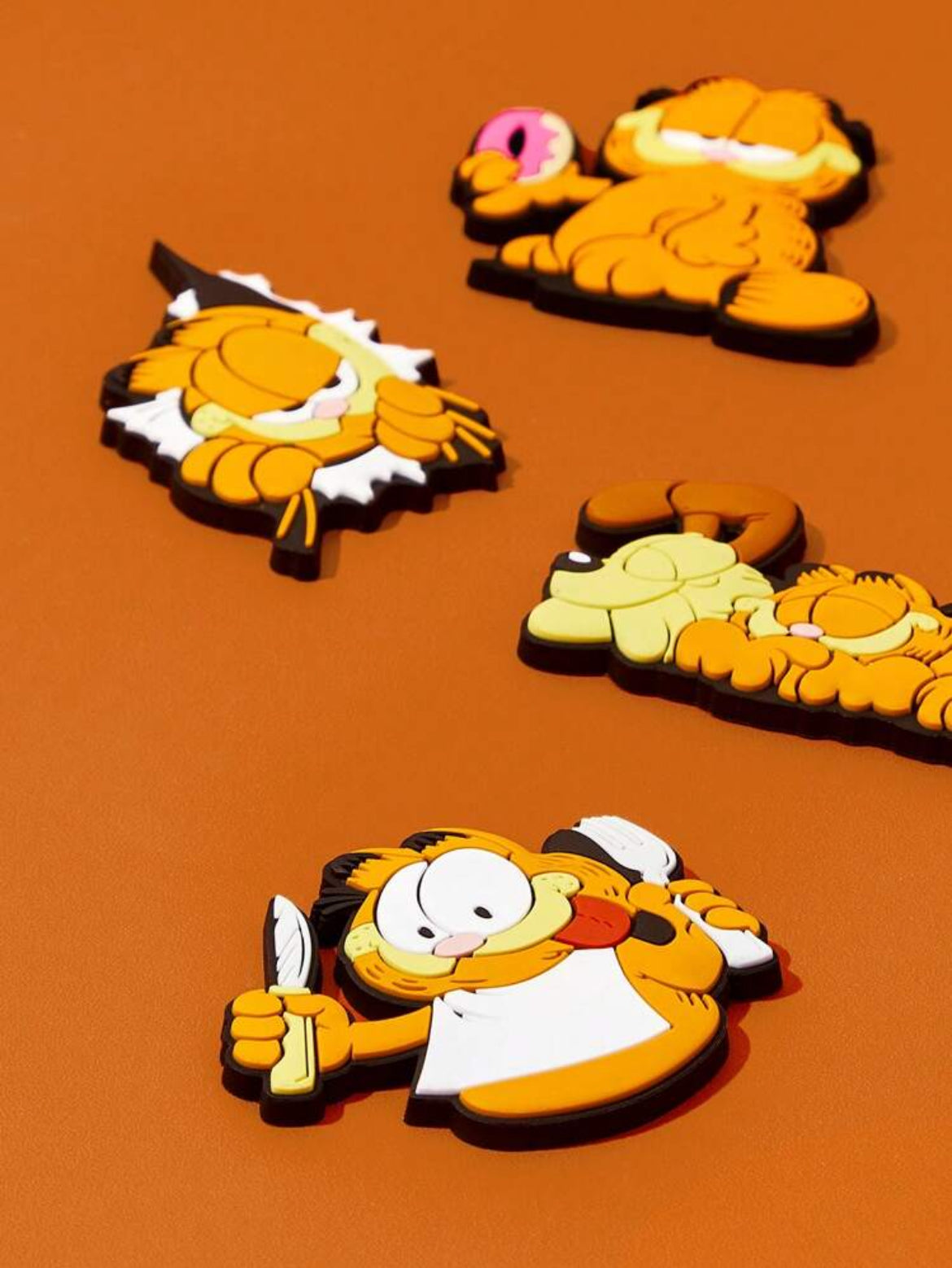 GARFIELD Cartoon Pattern Refrigerator Magnets Set, Gift