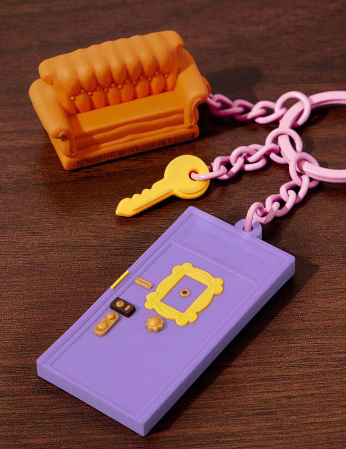 FRIENDS Classic Element Keychain, Bag Hanger, Decoration, Gift