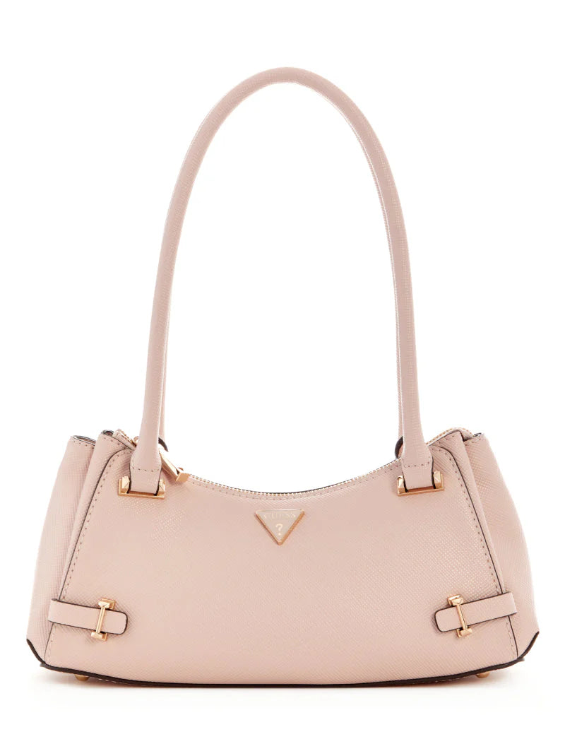 GUESS Brand Top Zip Shoulder Bag