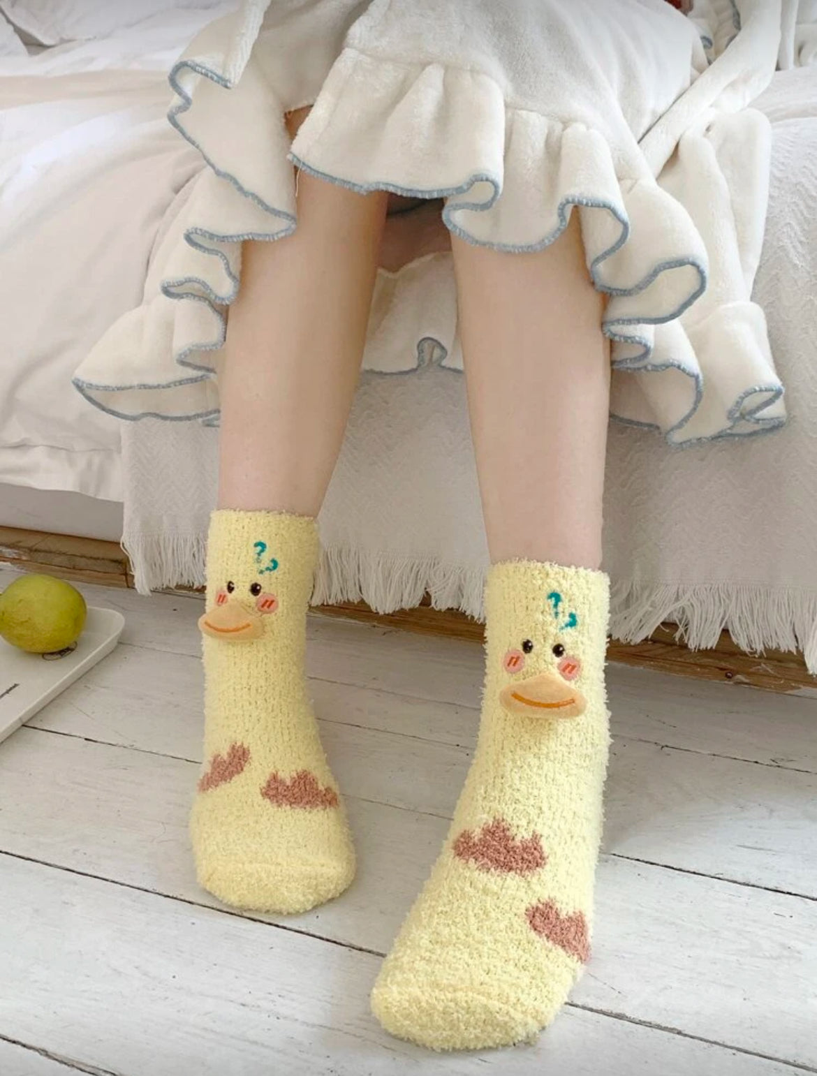 Duck Decor Crew Socks