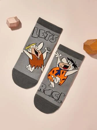 THE FLINTSTONES Ankle Socks