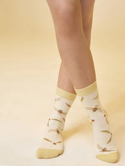 Warner Bros 100 Years X Harry Potter Letter & Figure Graphic  Socks