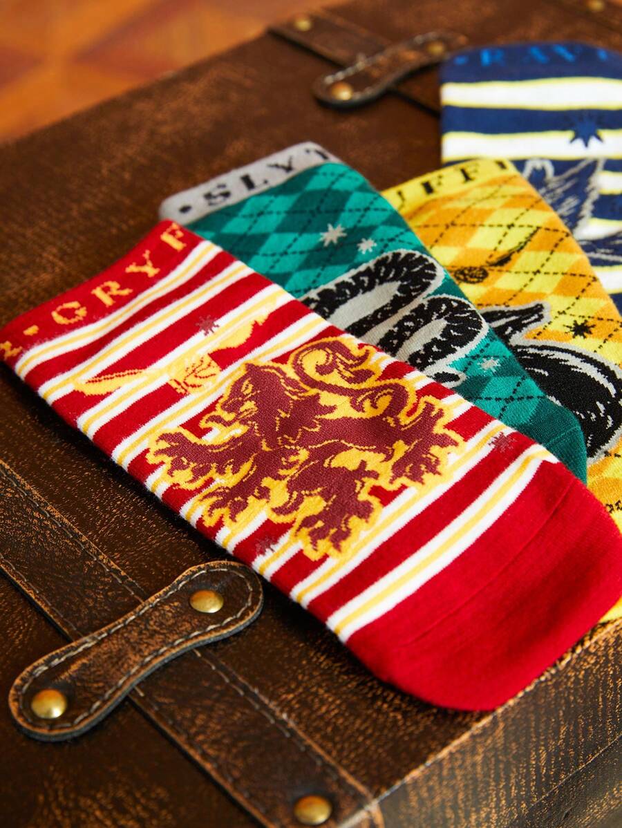 HARRY POTTER Unisex Animal Pattern Creative Ankle Socks