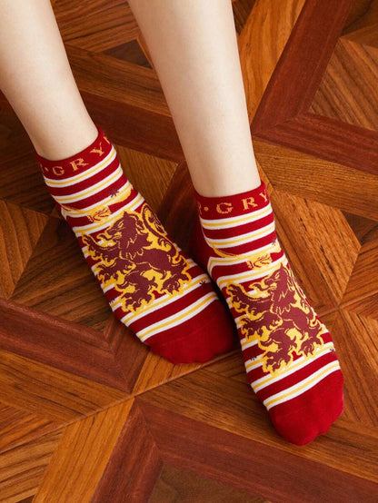 HARRY POTTER Unisex Animal Pattern Creative Ankle Socks