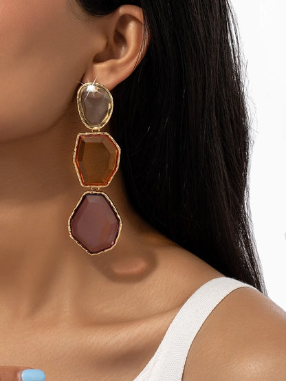 Irregular Drop Earrings For Women