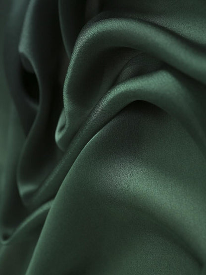 New Gradient Hand Painted Satin Shawl Scarf Women Gift