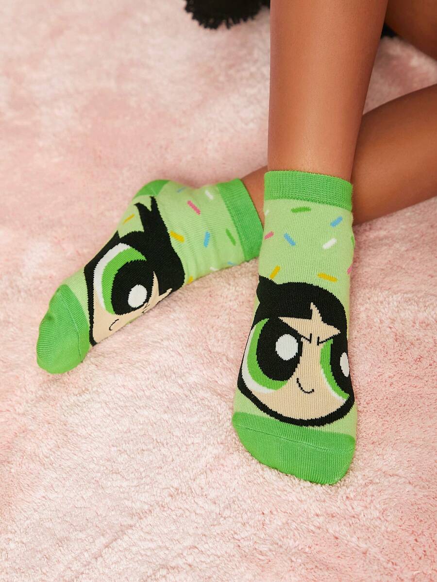 THE POWERPUFF GIRLS Kids Socks