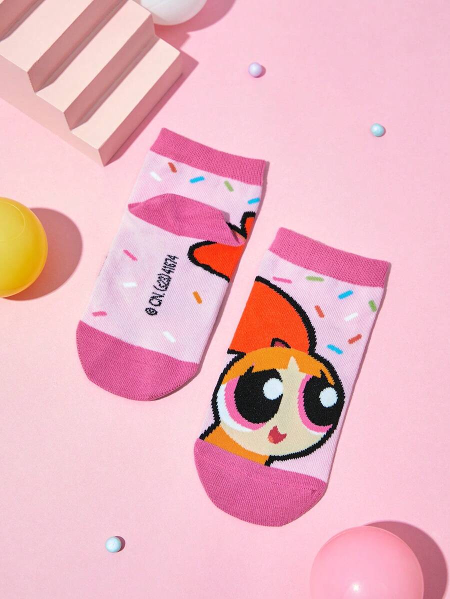 THE POWERPUFF GIRLS Kids Socks