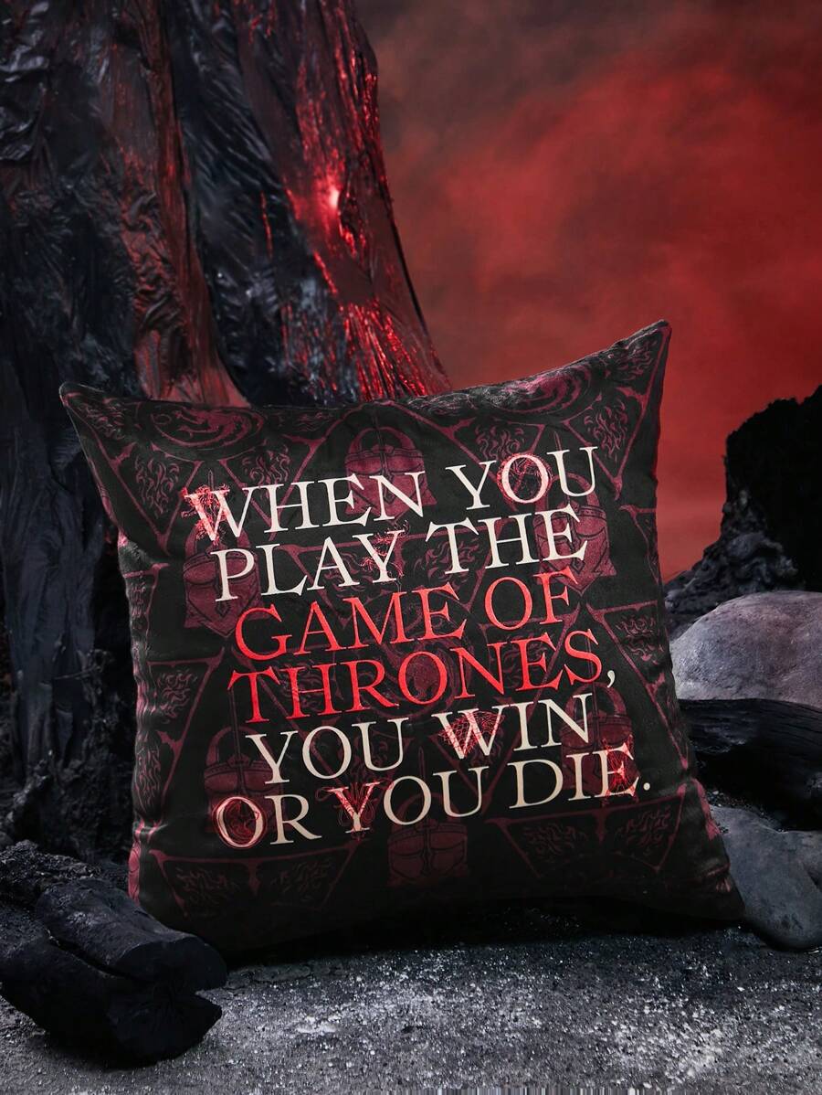 Game of Thrones Game Of Thrones Co-branded Double-sided Velvet Pillowcase for regular use / gift