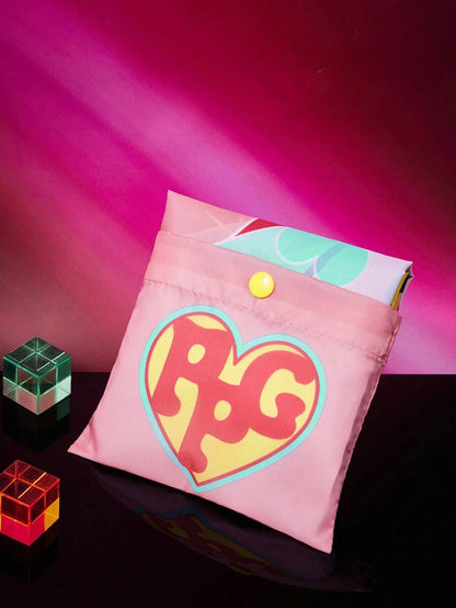 THE POWERPUFF GIRLS Foldable Portable Shopping Bag( cute decoration )