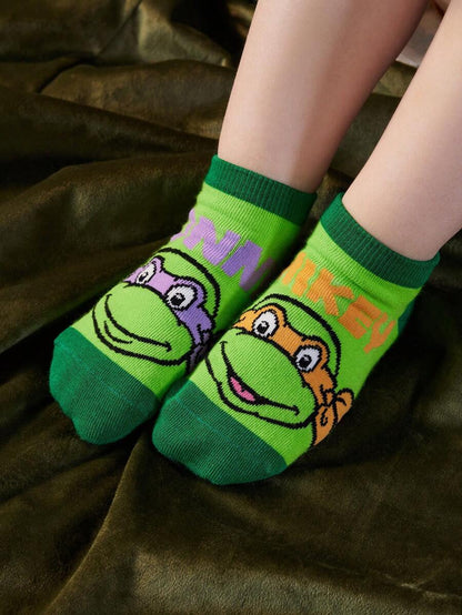TMNT Kids Socks 2pair set. Best for Gift