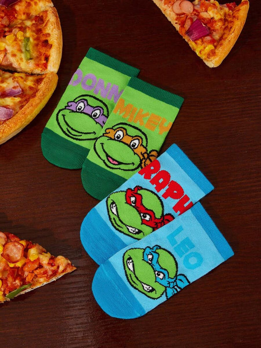 TMNT Kids Socks 2pair set. Best for Gift