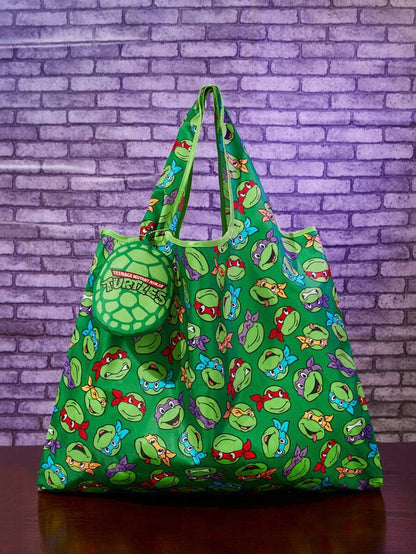 TEENAGE MUTANT NINJA TURTLES 1pc Cute Cartoon Printed Foldable Portable Shopping Bag,gift