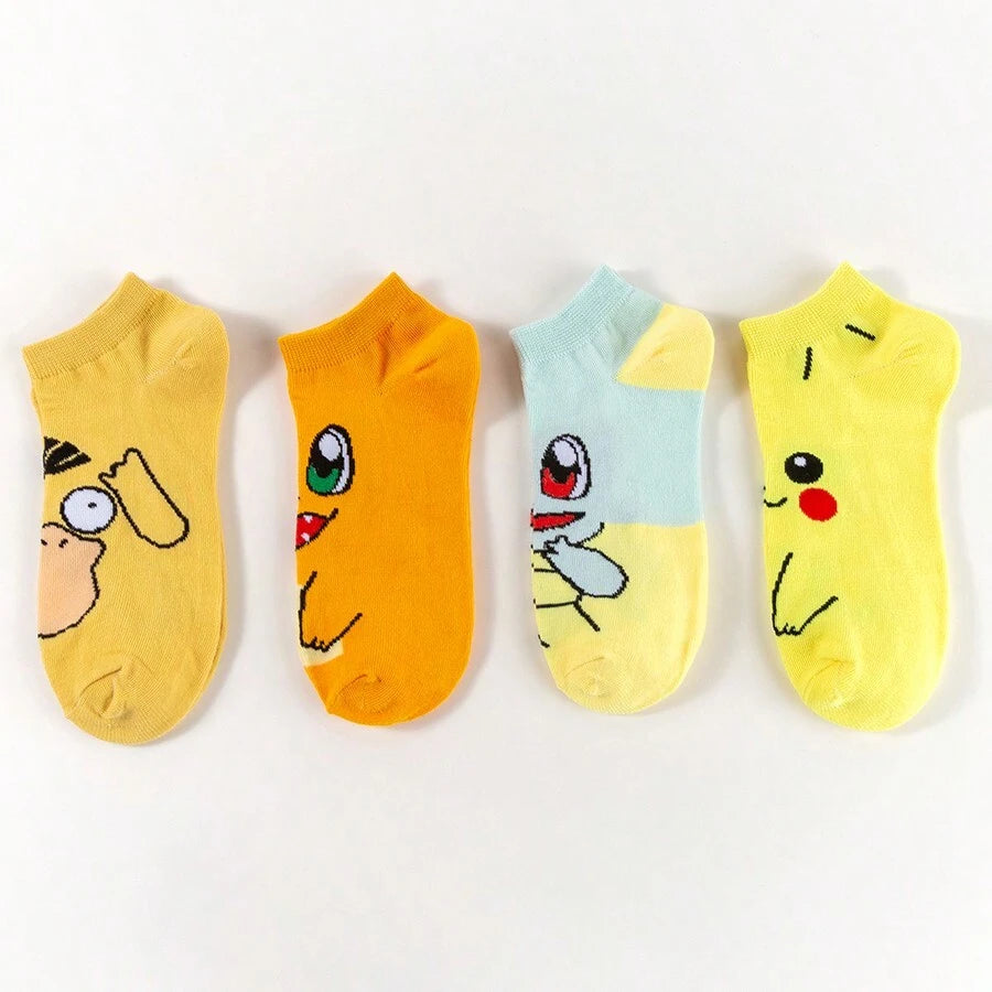 Bandai Anime POKEMON Unisex Socks