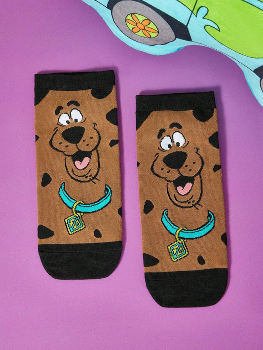 SCOOBY-DOO Women's Cartoon Short Socks