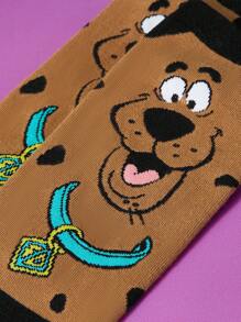 SCOOBY-DOO Women's Cartoon Short Socks