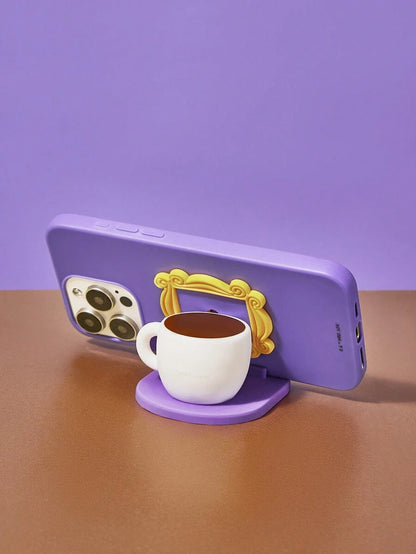 FRIENDS Central Perk Coffee Cup 3D Shape Mobile Phone Stand,Phone Holder, Gifts
