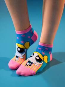 THE POWERPUFF GIRLS  Women's Ankle Socks