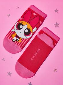 THE POWERPUFF GIRLS  Women's Ankle Socks